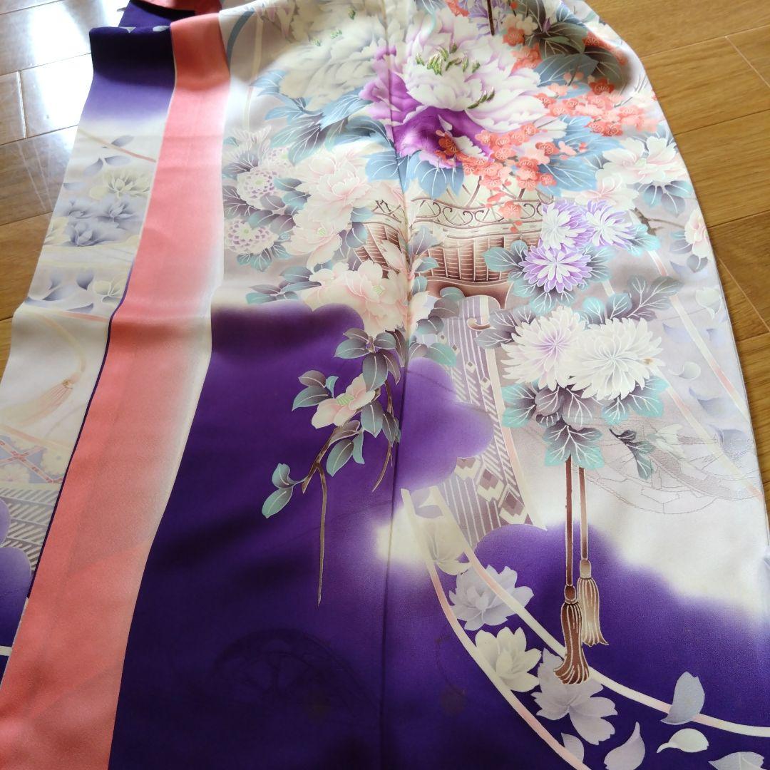 正絹　振袖　8枚　着物まとめ売り　リメイク用