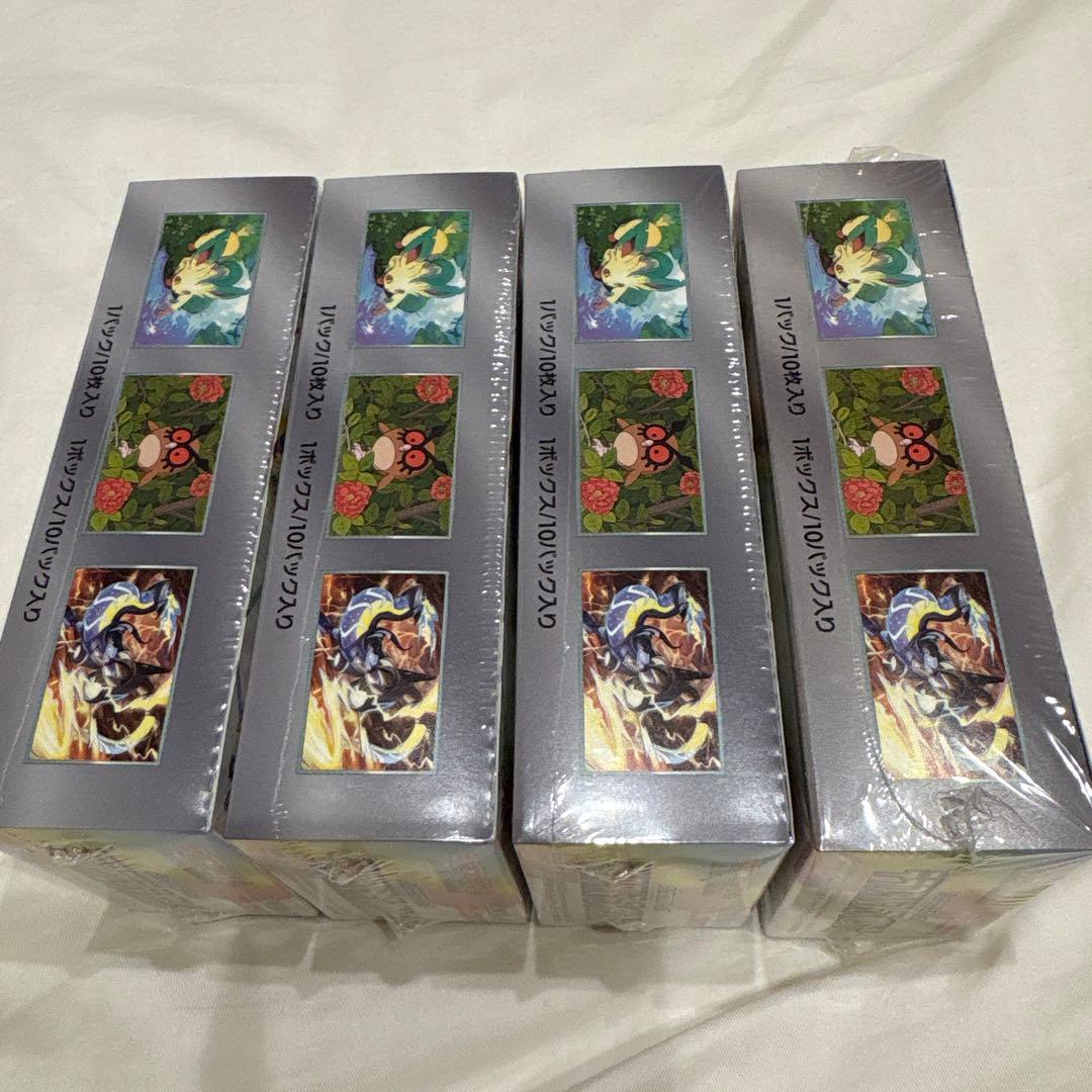 テラスタルフェスex 4box シュリンク付き　ポケモンカード　ポケカ