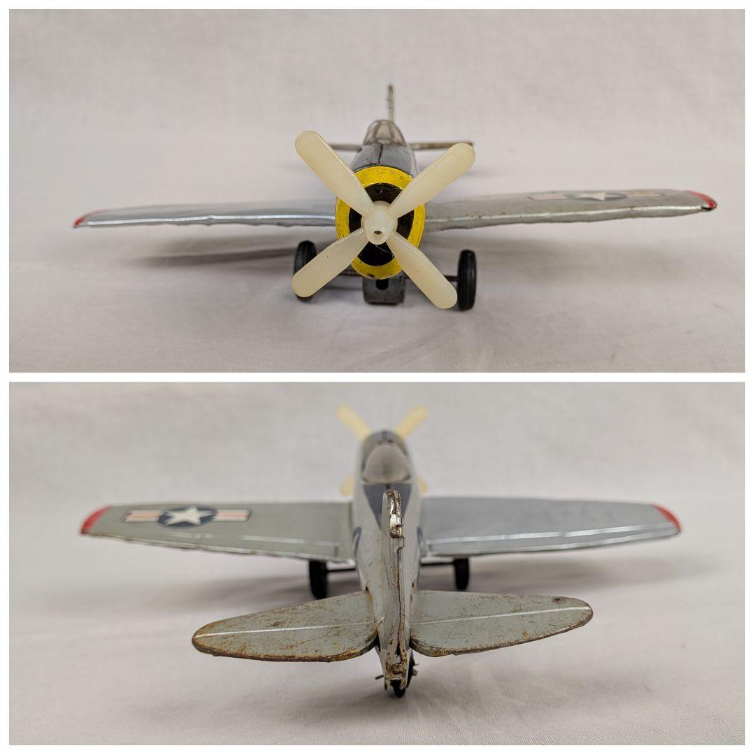 超レア★P-47サンダーボルト★ブリキ★HTC 1950年代 日本製★used