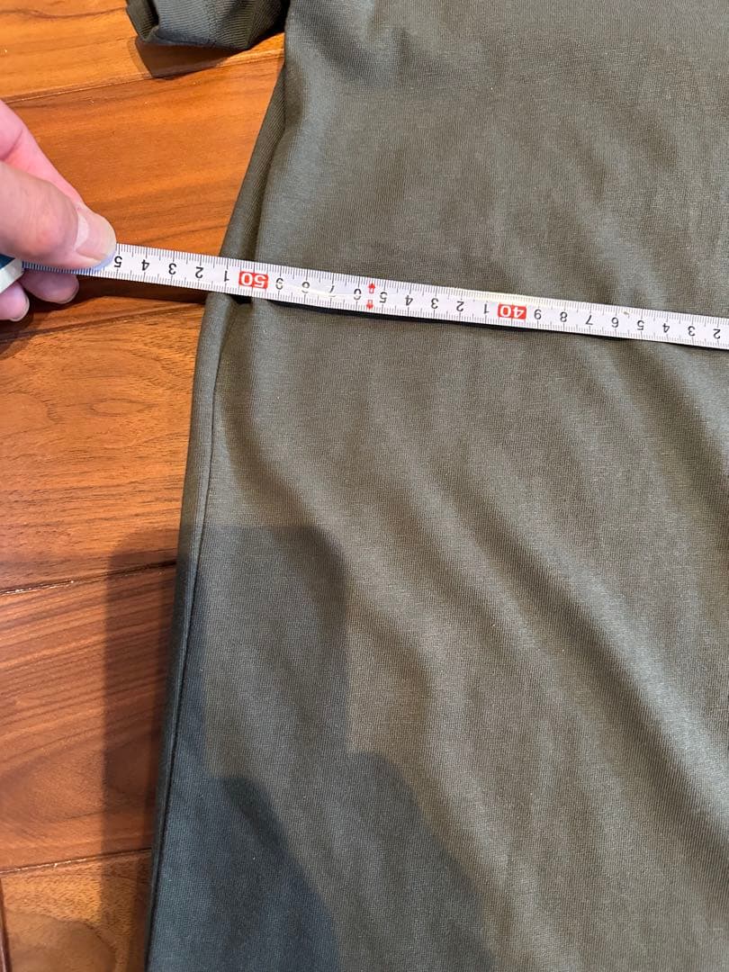 MONCLER オリーブグリーン Tシャツ