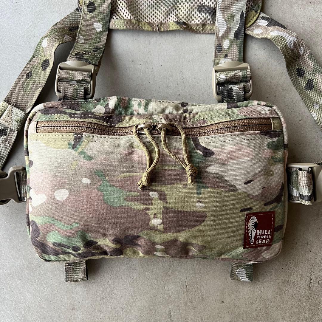 【HILL PEOPLE GEAR】ヒルピープルギア　チェストバッグ　カモ柄