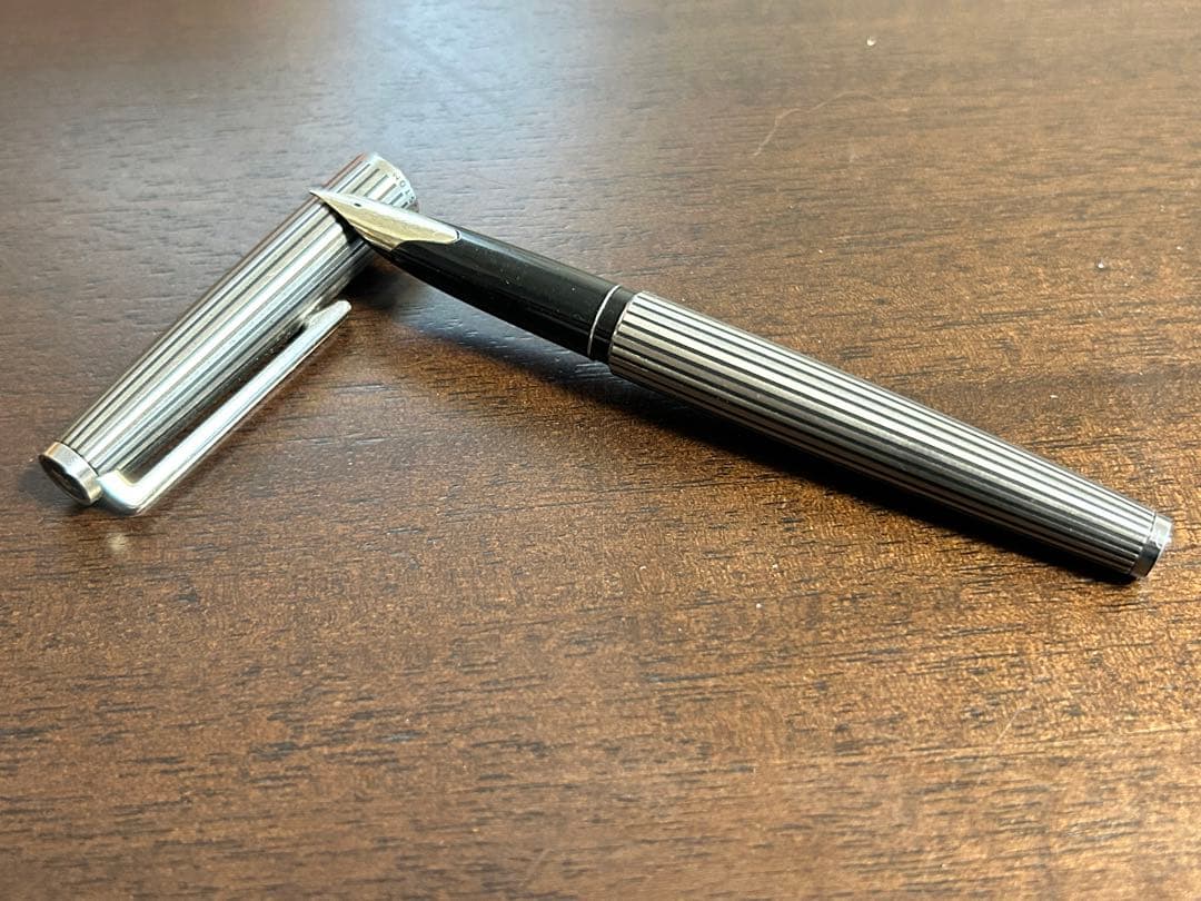 Pilot Custom H371 18KWG 万年筆 シルバー