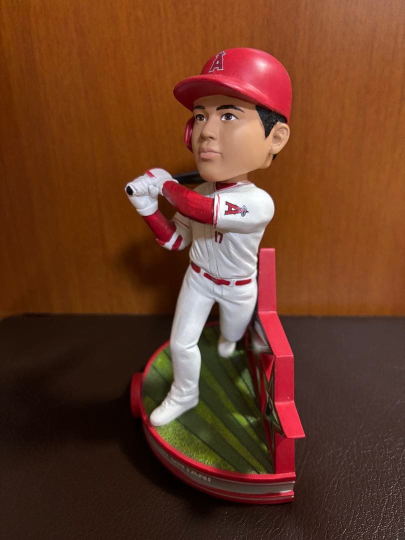 連覇大谷翔平 BOBBLE HEAD ボブルヘッド 17 エンゼルス ドジャース