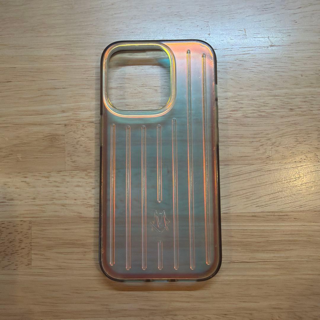 リモア　iPhone15Pro ケース イリディセント