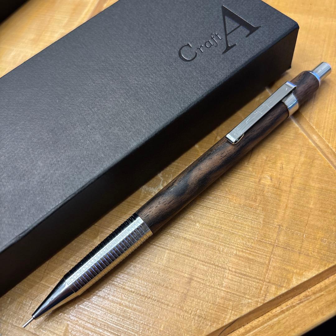 最終値下げCraftA クラフトエー 製図用シャープペン MP201 黒柿