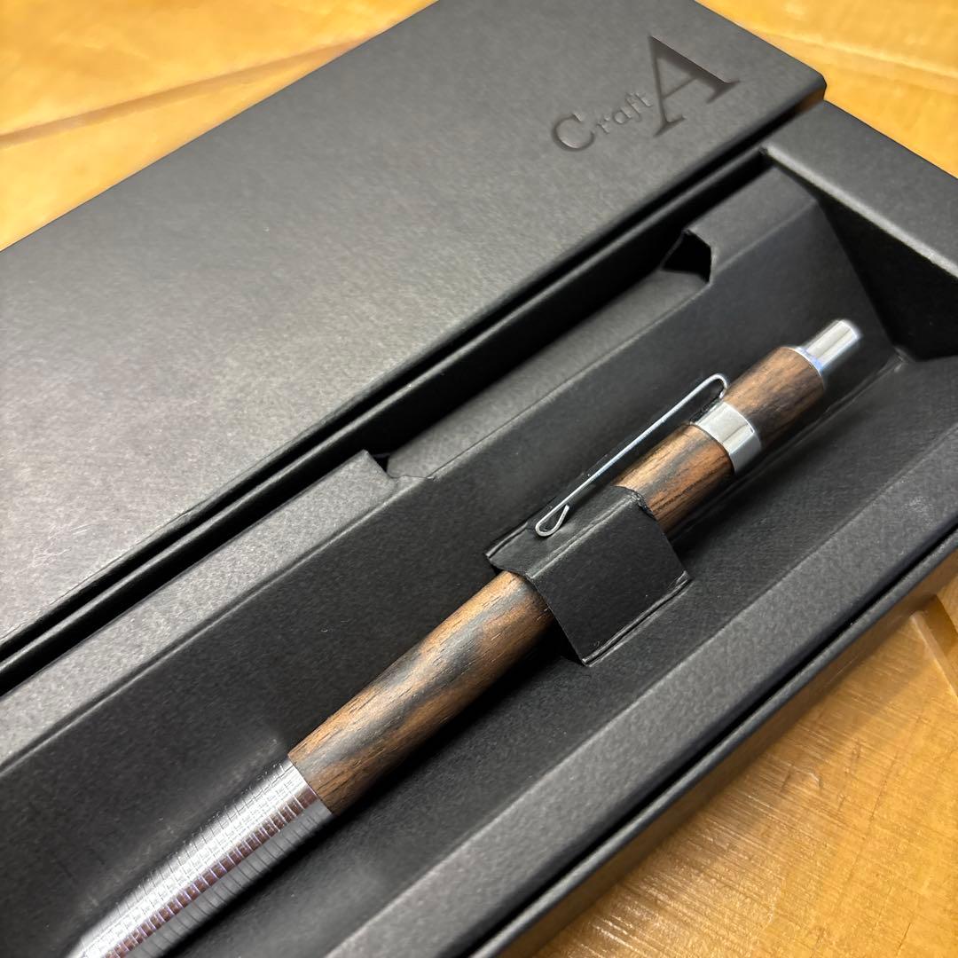 最終値下げCraftA クラフトエー 製図用シャープペン MP201 黒柿