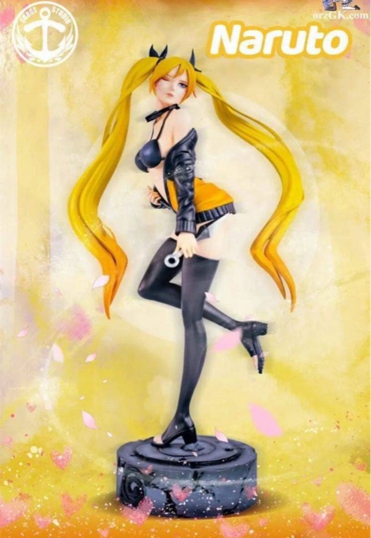 【NARUTO】ナルト　ガレージキットフィギュア　塗装済完成品　おいろけの術