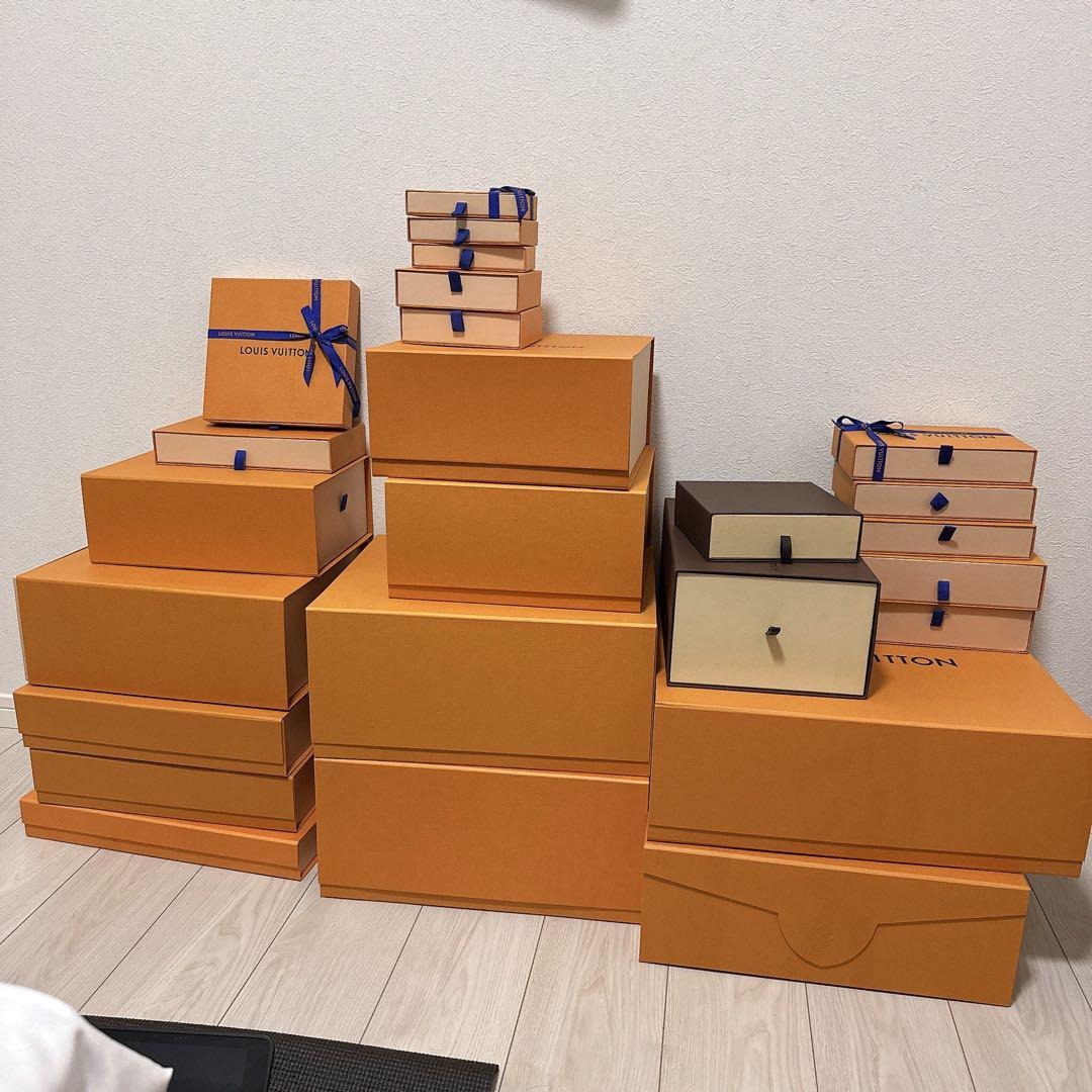 ルイヴィトン　空箱　セット　シューズ　バッグ　財布　大　中　小　マグネット