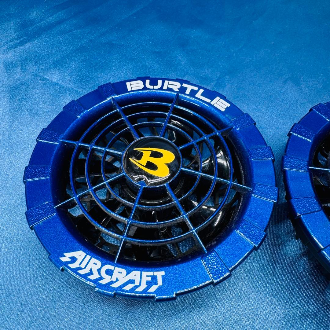 BURTLE AIRCRAFT ファン2個 バッテリー バートル　エアークラフト