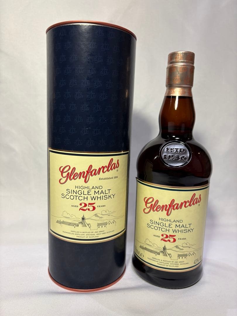 【未開栓・箱付】グレンファークラス(Glenfarclas)　3本セット