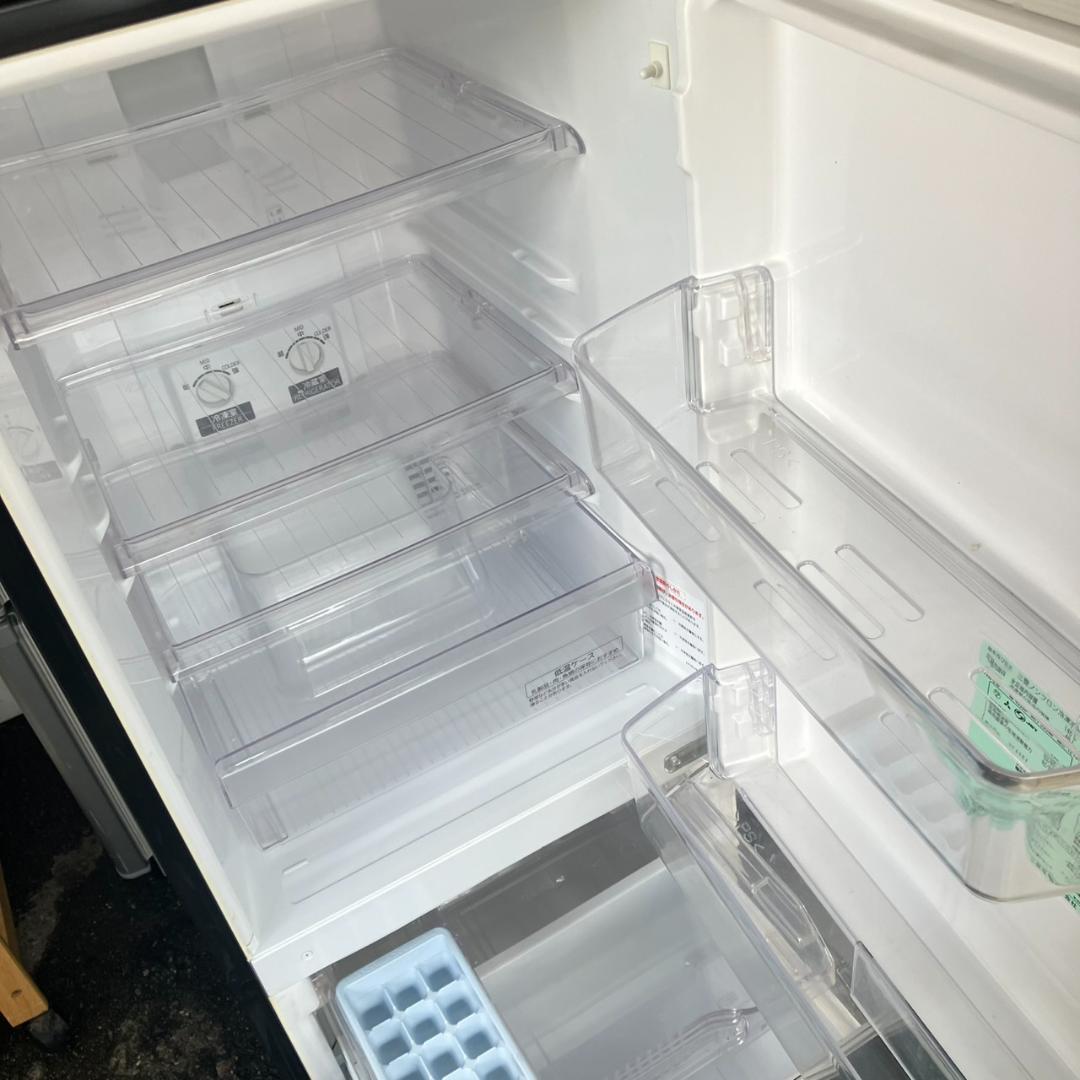 【福岡市 限定】三菱 ブラック 冷蔵庫「霜が付かない」2ドア 製氷 配達無料♬