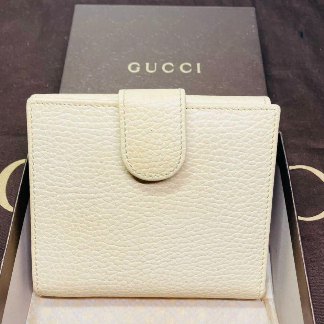 グッチ 財布 レディース GUCCI 二つ折り財布 GG金具インターロッキング