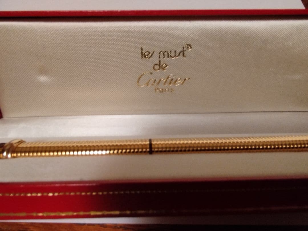 カルティエ　万年筆　Cartier Les Must ゴールド
