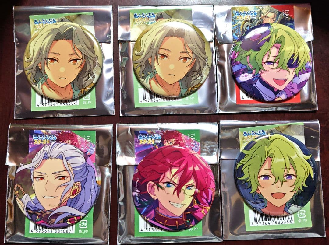 ゆ*k様 あんスタ コレクション缶バッジ 凪砂 茨 日和 まとめ売り