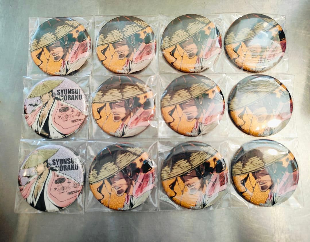 BLEACH　京楽缶バッジセット