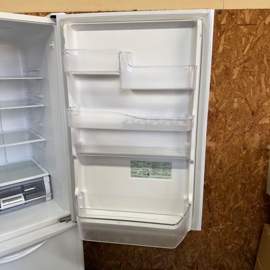 318 関東配送　大型冷蔵庫　右開き　300L〜400L 自動製氷機付　極美品