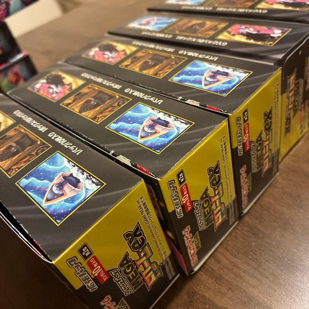 ポケモンカード MEGAドリームex 6BOX シュリンクなし