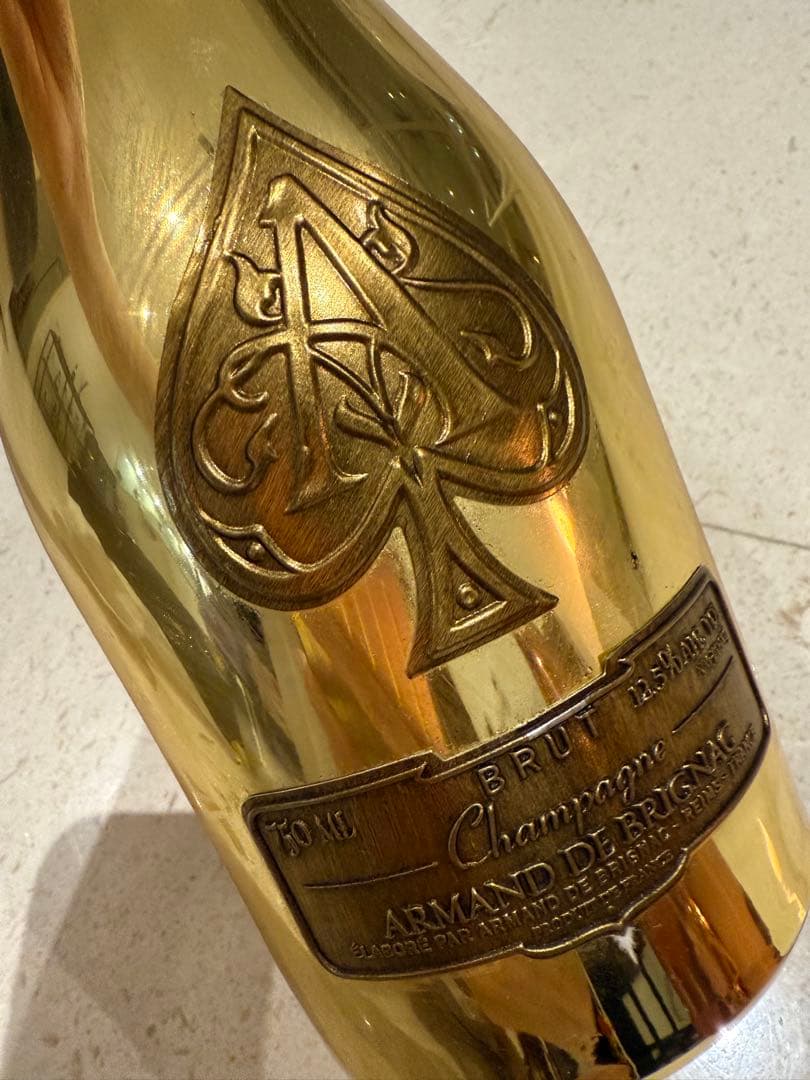 未開栓 アルマンド ゴールド