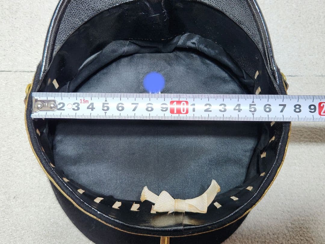 歴史資料 大日本帝国陸軍 大礼帽 制帽 旧日本軍 帽子 軍帽 五芒星