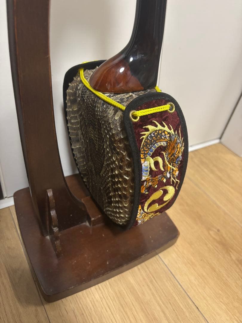 沖縄三線　昔三線　八重山黒木　486グラム