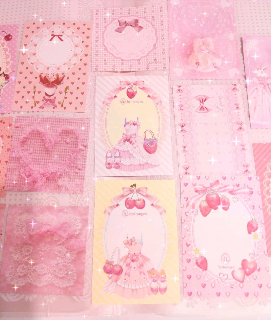 GUN ‪‪❤︎‬様ご確認用♥新作ガーリーレトロガール＆ベア♥バラメモ♯651