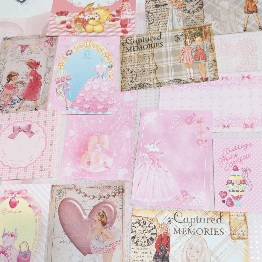 GUN ‪‪❤︎‬様ご確認用♥新作ガーリーレトロガール＆ベア♥バラメモ♯651