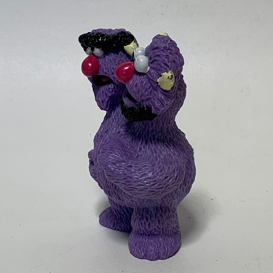 セサミストリート ツーヘッド モンスター PVC フィギュア ヴィンテージ
