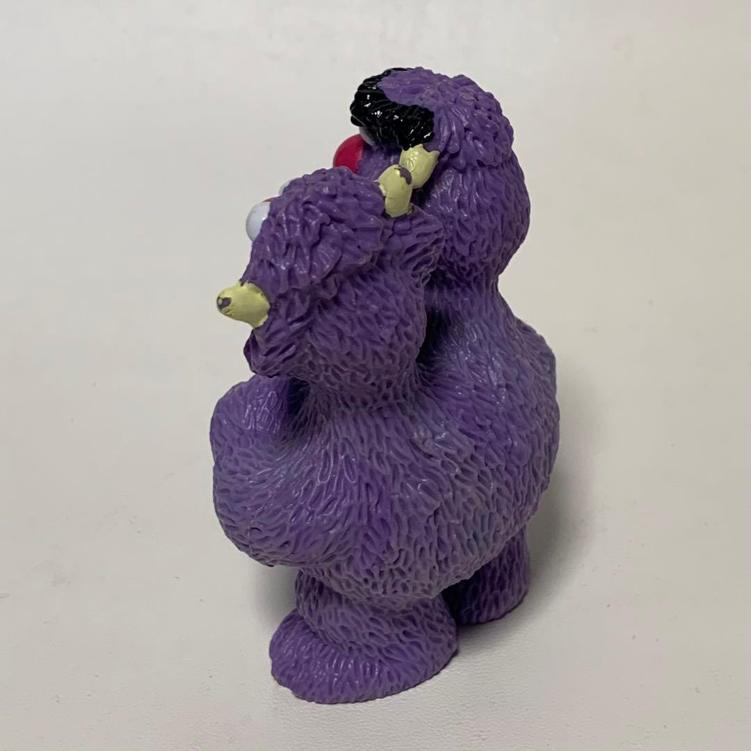 セサミストリート ツーヘッド モンスター PVC フィギュア ヴィンテージ