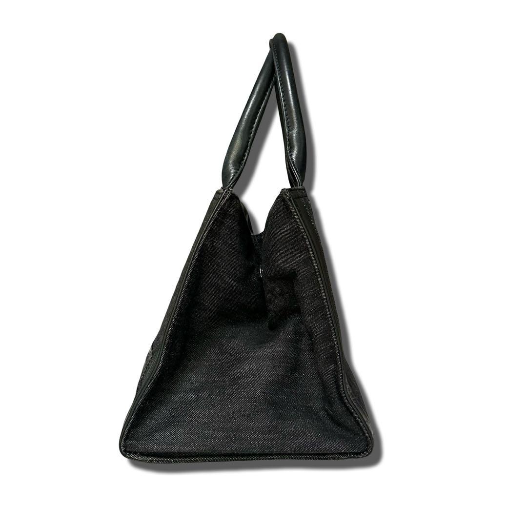 美品DIESEL デニムレザートートバッグ