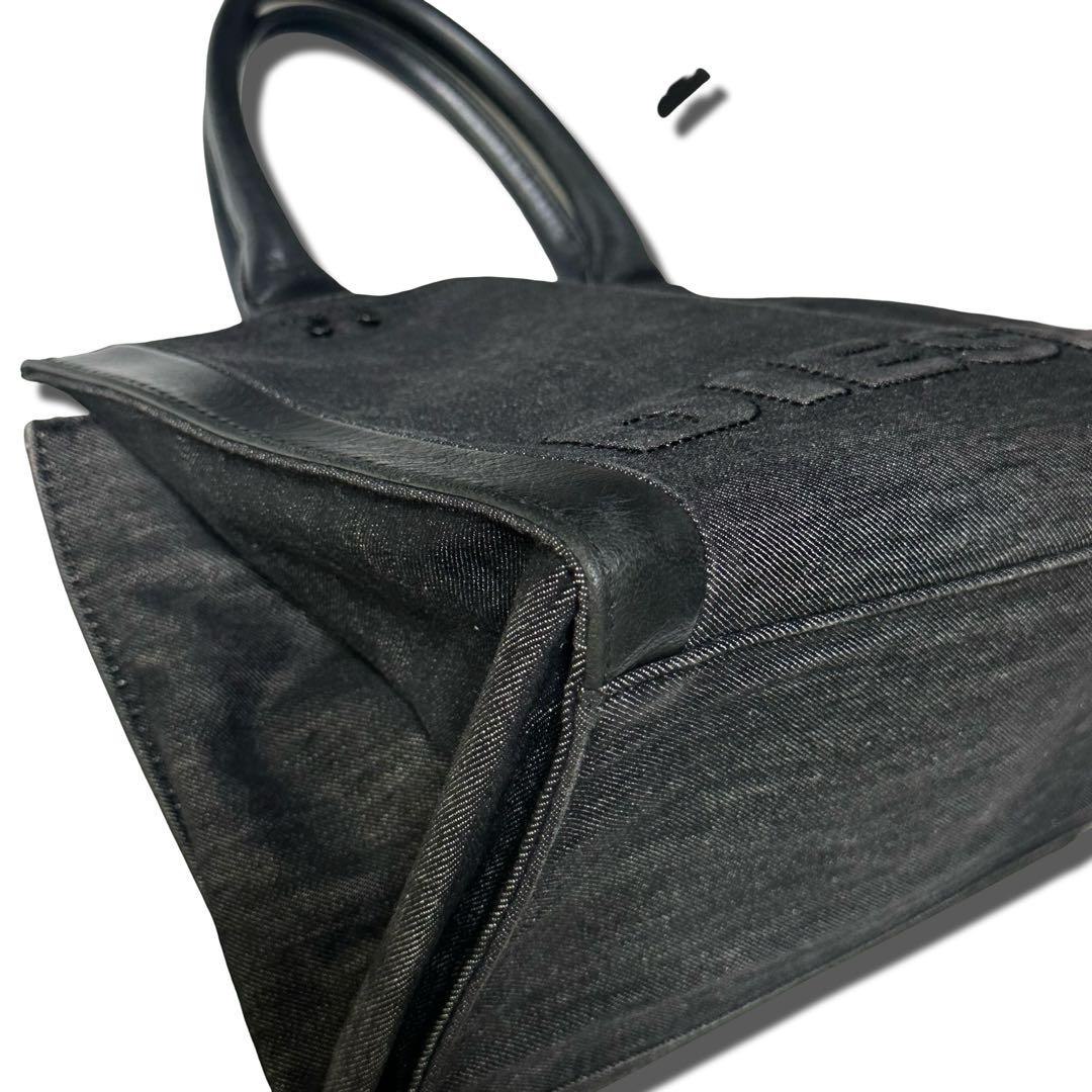 美品DIESEL デニムレザートートバッグ