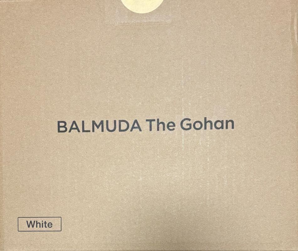 BALMUDA The Gohan | White レシピ本つき