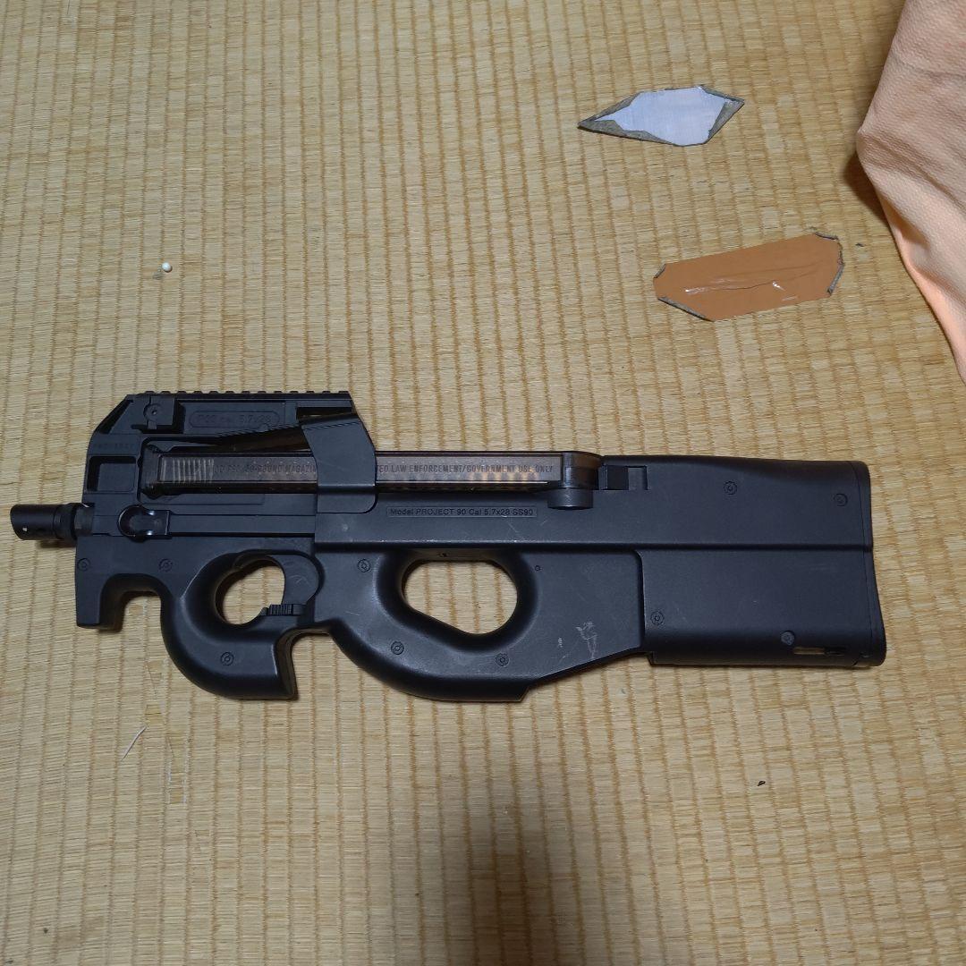 東京マルイ　p90 電動ガン　静音　作動確認済　リボ化済