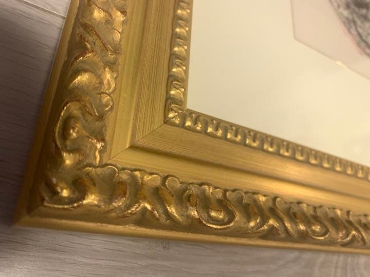 送料込み 美品額縁 マルクシャガール 魔王と王国 677