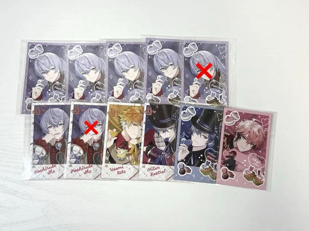 にじさんじ チェキ風カード まとめ売り 星導ショウ多め