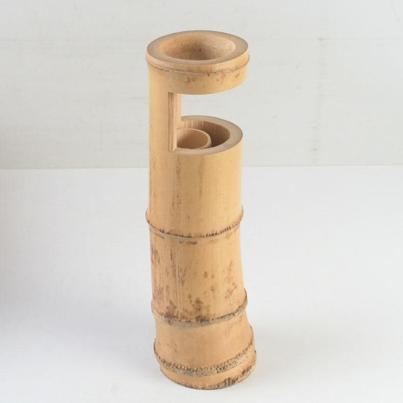 あきら　茶道具　影林宗篤作　升花入　銘千年翠　小林太玄極め箱　V　9694