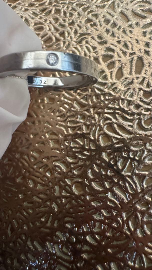 小粒ダイヤモンド　リング