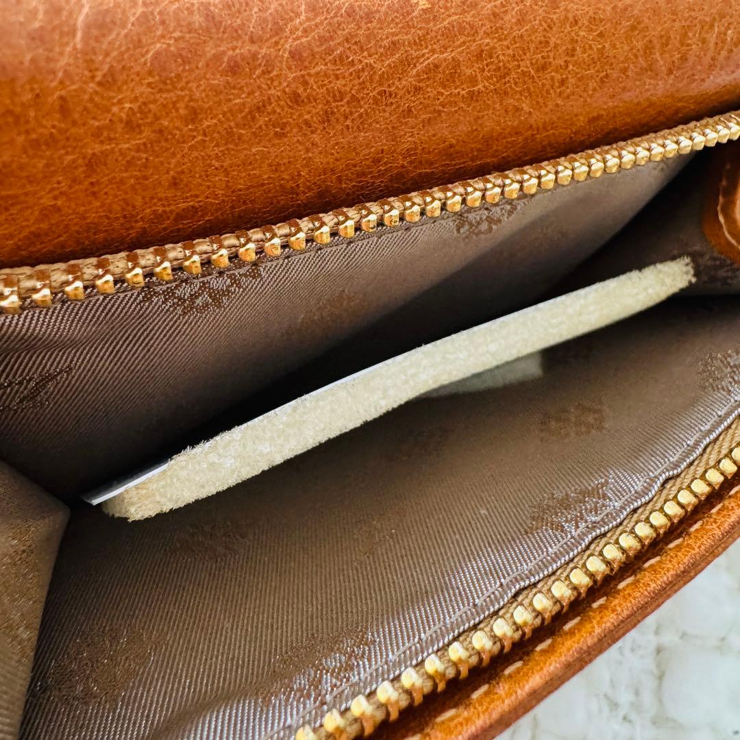 Dakota ダコタ 小銭入れ付き 三つ折り財布 財布 カッシーニ マスタード