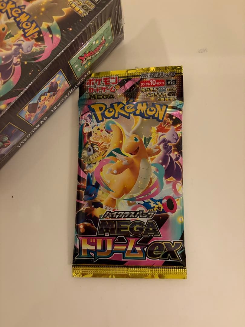 シュリンク付き ポケモンカードゲーム MEGA ドリームEX 1ボックス