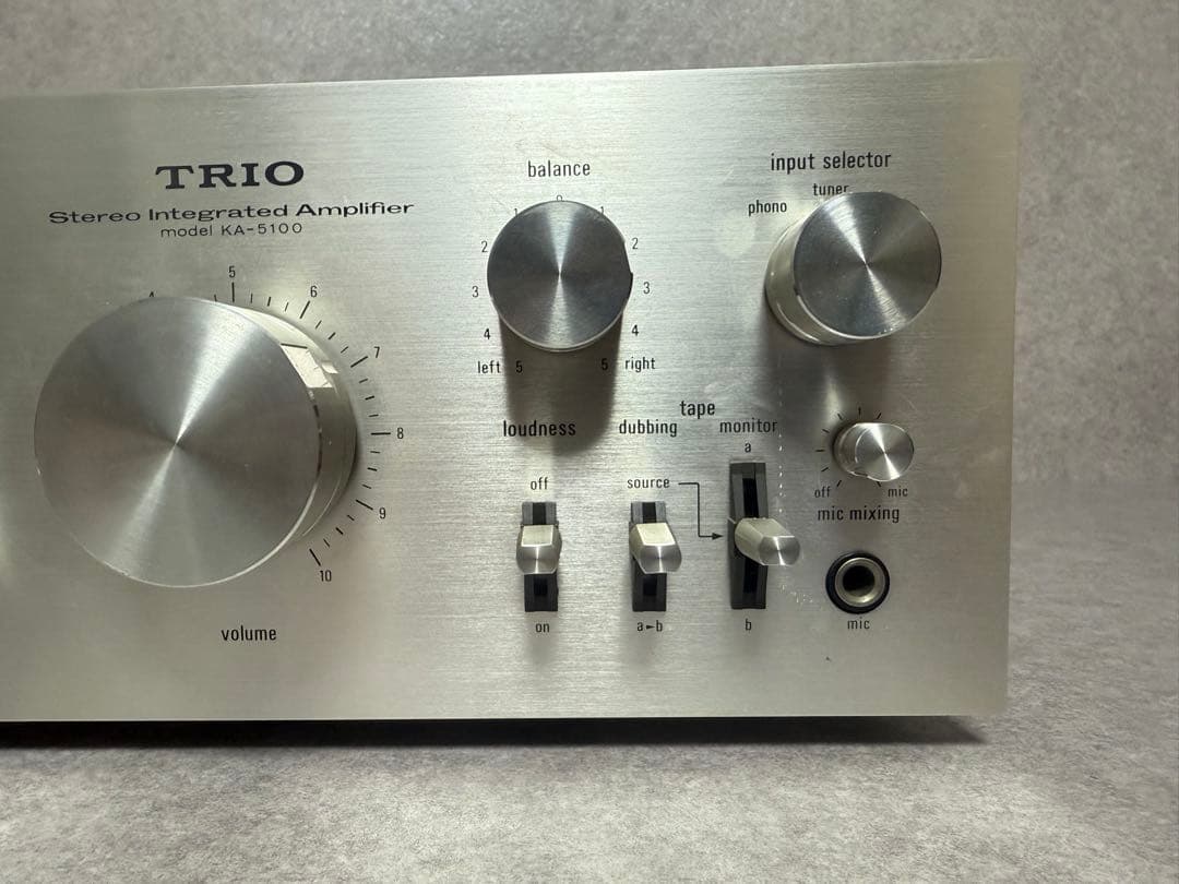 プリメインアンプ TRIO トリオ KA-5100 インテグレーテッド アンプ