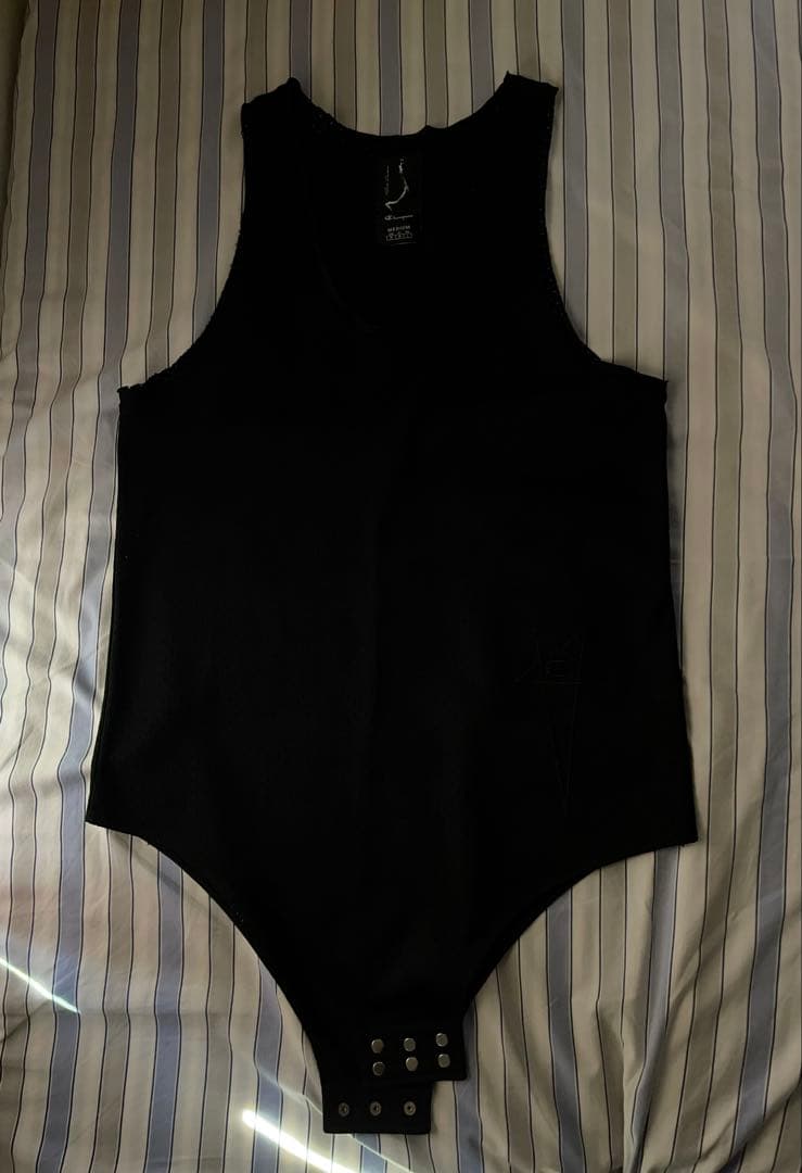 Rick owens Champion ブラックタンクトップ M