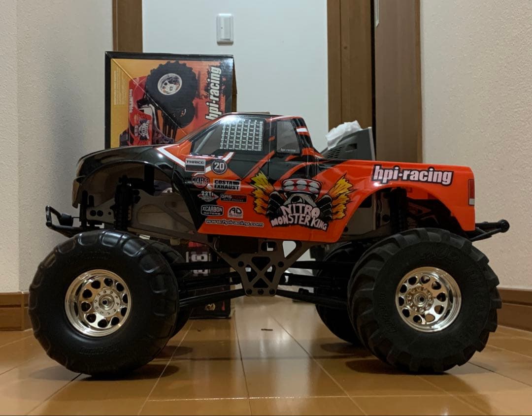 ホビーラジコン hpi-racing 1/10 SCALE NITRO RONSTER KING