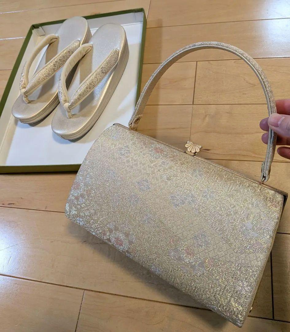 礼装　和装バッグ草履セット　入学式　卒業式　七五三　和装バッグと草履セット