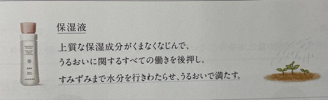 ドモホルンリンクル3点セット