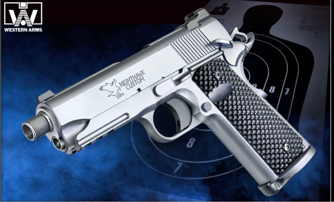 WA ナイトホークカスタム プロフェッショナル サイレンサー付 ザ・ファブル