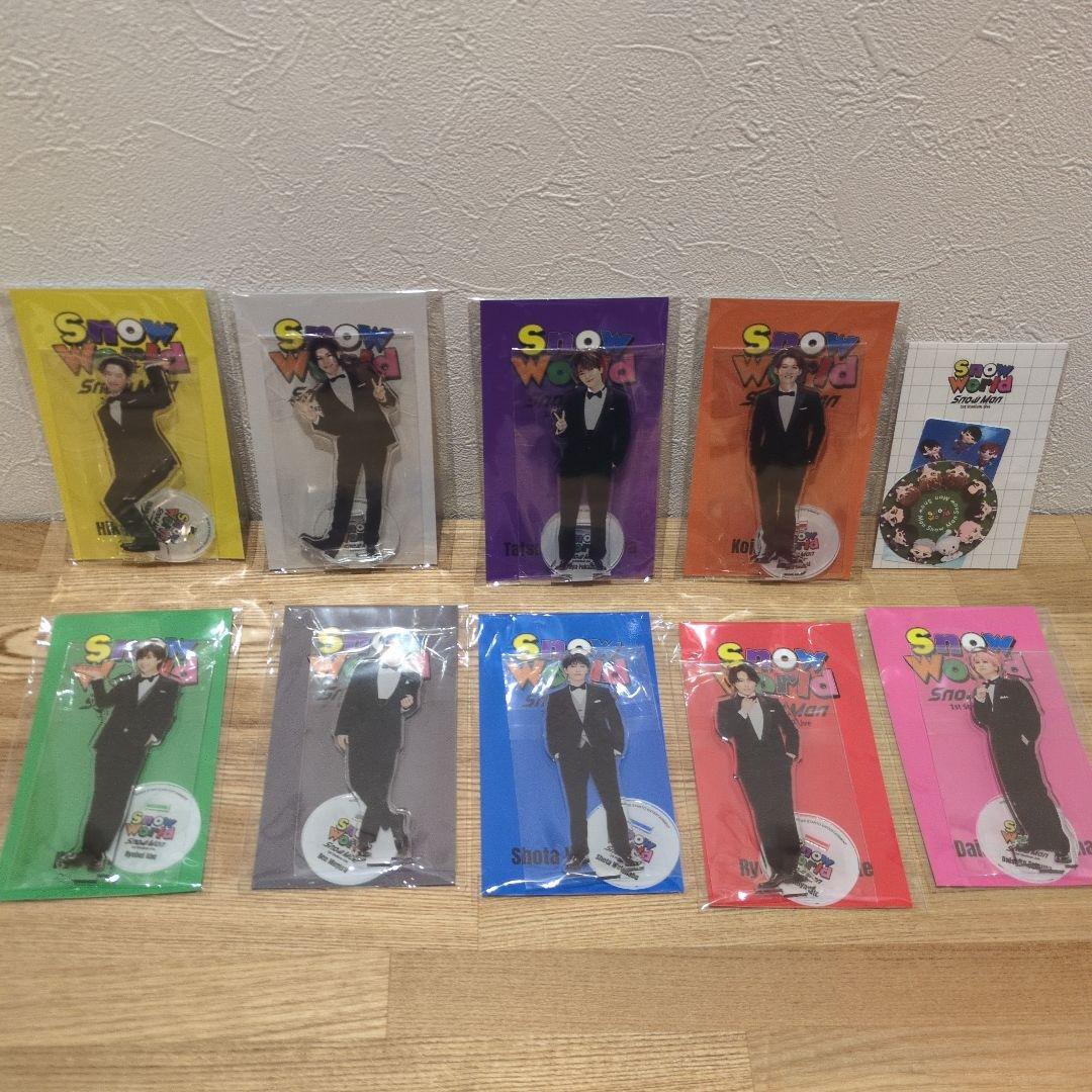 【最終値下げ】Man World アクスタ 9人全員 +シール