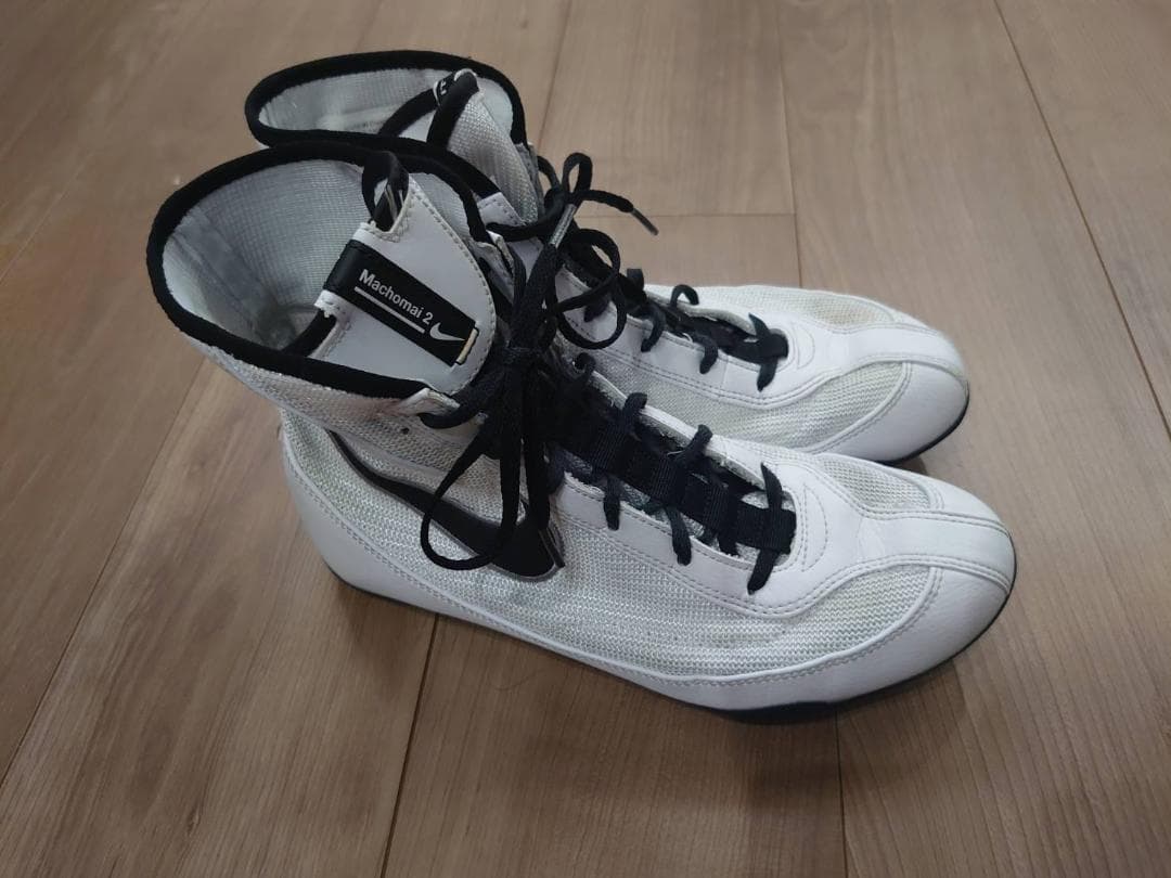 NIKE マチョマイ2【26㎝】　ボクシング シューズ　ホワイト/ブラック