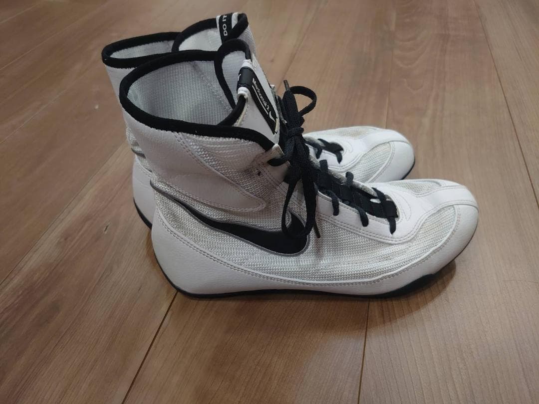 NIKE マチョマイ2【26㎝】　ボクシング シューズ　ホワイト/ブラック
