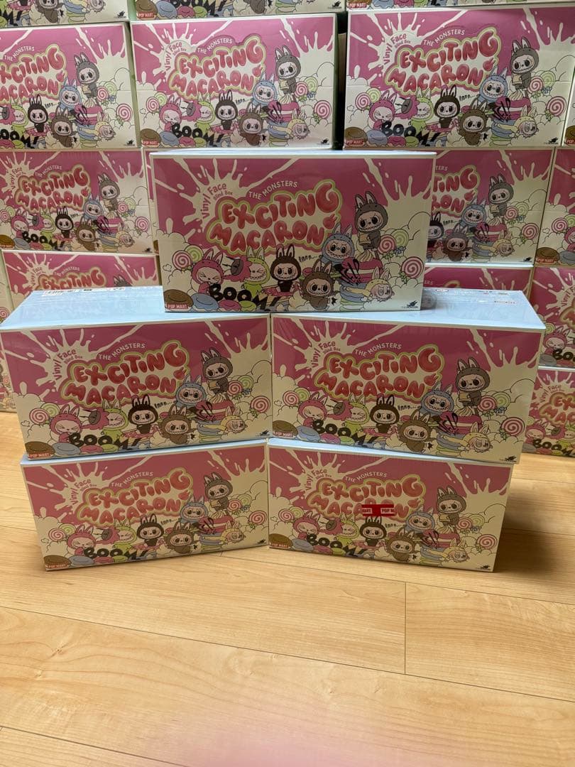 THE MONSTERS Exciting Macaron ぬいぐるみ　5セット