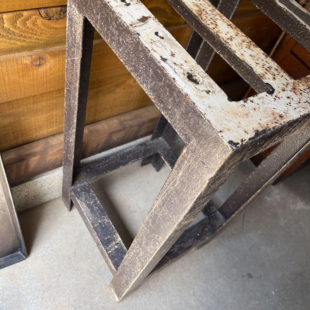 ヴィンテージアイアン台　鉄板付き