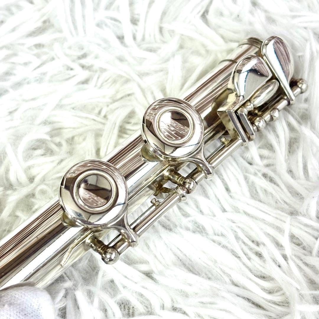 ✨美品✨管体銀製✨後期モデル✨ヤマハフルート YFL411 Eメカ
